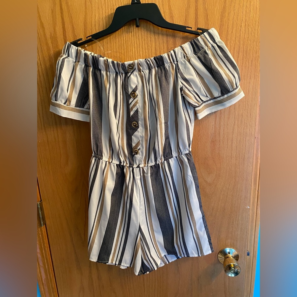 Blush Sz M romper